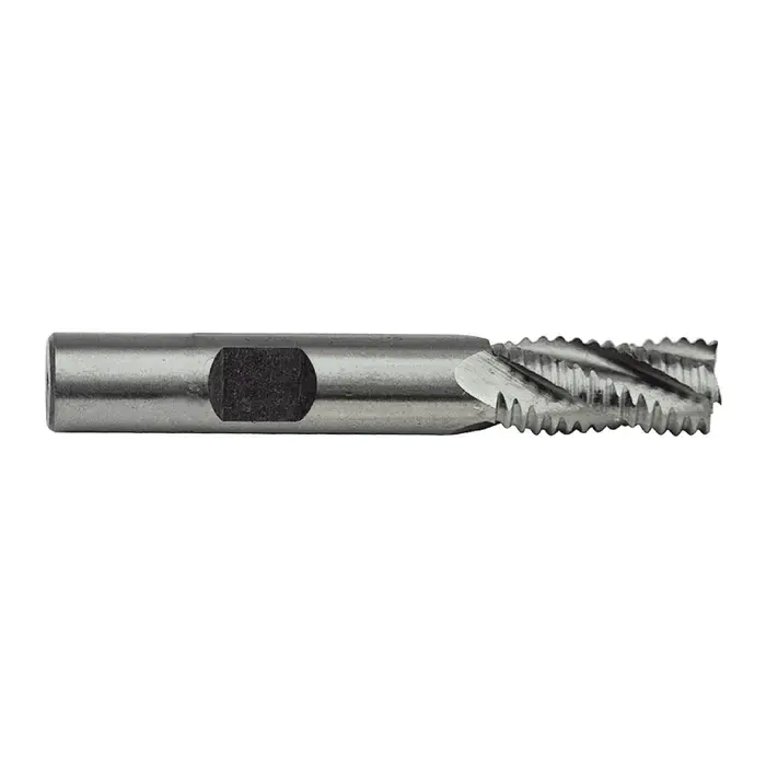 TTC PRODUCTION 08-200-520 1/2" Size, Coarse Pitch, 2-1/2" LOC, 4 Flute, M42 8% Cobalt Roughing End Mill Certified