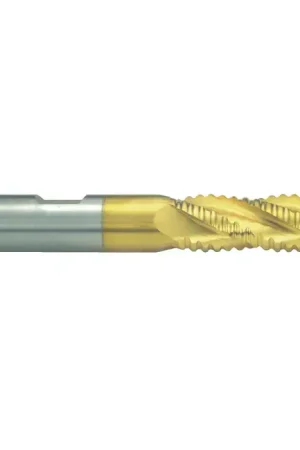 Affordable NIAGARA N72400 1-1/4" Size, Coarse Pitch, 4" LOC, 6 Flute, M42 8% Cobalt Roughing End Mill