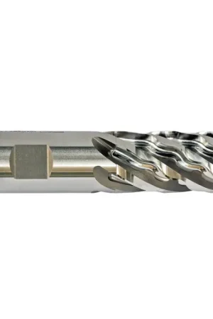 Top Pick NIAGARA N68968 1-1/2" Size, 6" LOC, 6 Flute, Cobalt Roughing/Finishing End Mill