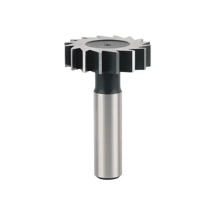 TTC PRODUCTION 10-092-787 1-1/8" Dia., 1009 ANSI, 5/16" Face Width, M42 8% Cobalt, 12 Teeth Woodruff Keyseat Cutter Markdown