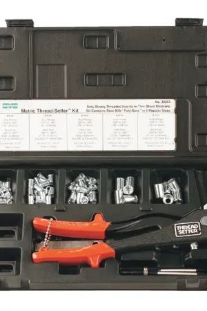 Shop Now MARSON 39303 4mm, 5mm, 6mm, 8mm Thread Size, 84 Piece Riveter Kit