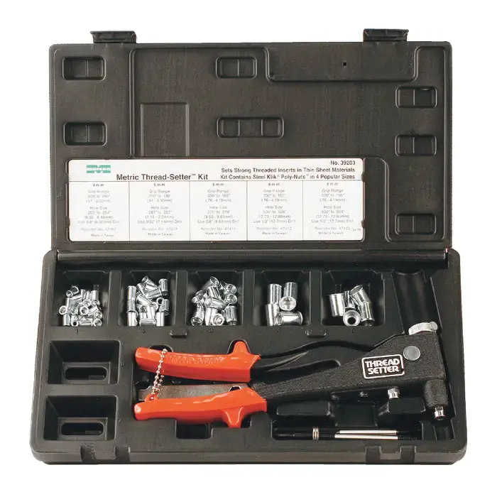 Shop Now MARSON 39303 4mm, 5mm, 6mm, 8mm Thread Size, 84 Piece Riveter Kit