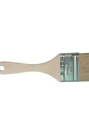 MAGNOLIA BRUSH 233 2" Width, 1-1/2" Bristle Length, White Natural Bristle Material Paint Brush Free Returns