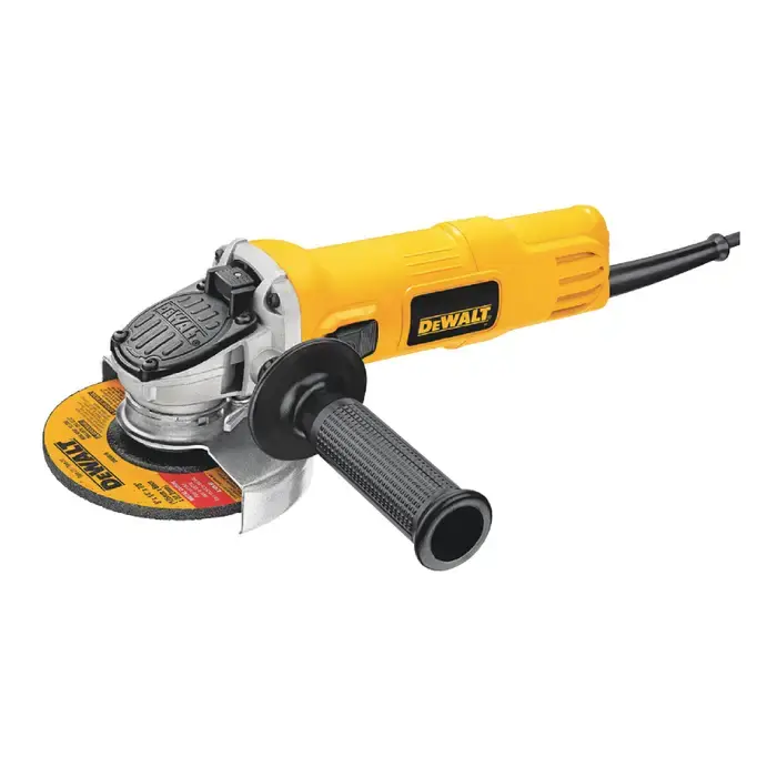 High Quality DEWALT DWE4011 4-1/2" Wheel Diameter, Corded Power Source, 7 Amperage Angle & Disc Grinder