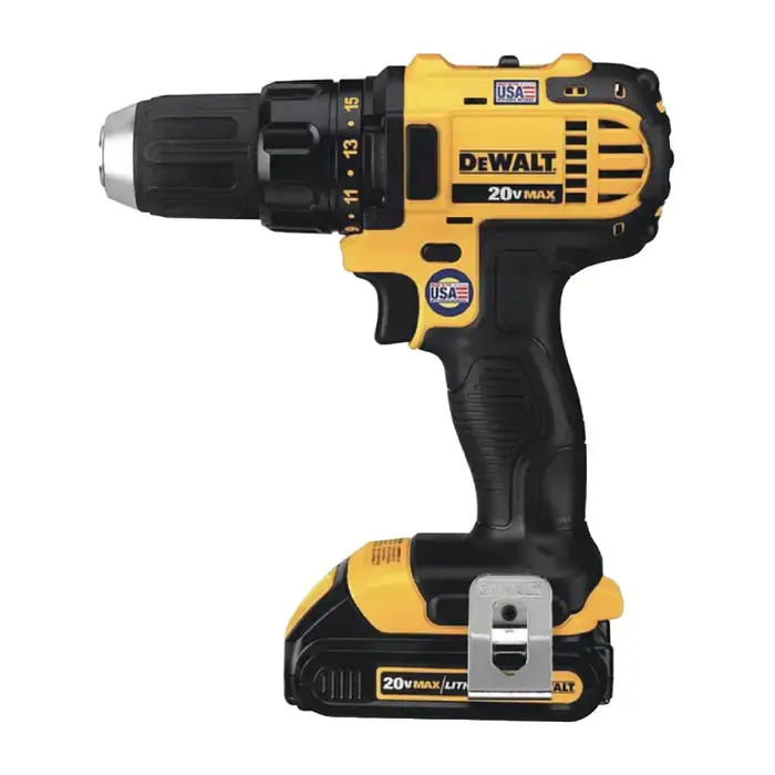 Fan Favorite DEWALT DCD780C2 1/2" Chuck Capacity, Keyless Chuck Type, Cordless Power Source Power Drill