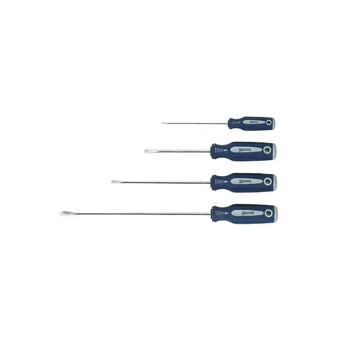 Same Day Shipping WILLIAMS 24002A Slotted Tip Type, 4 No. of Pieces in Set Screwdriver Style Set