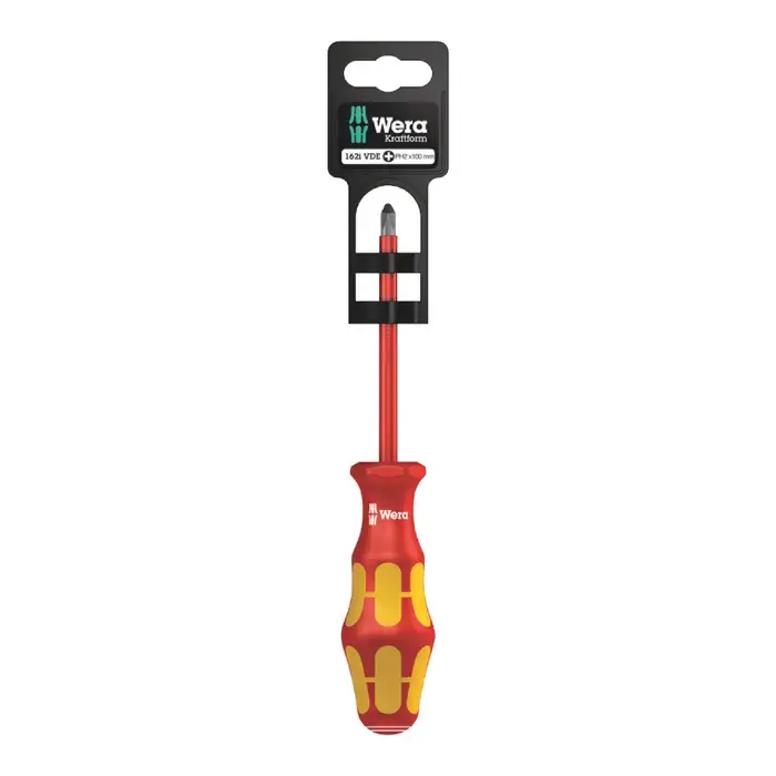 WERA 05100011001 1 Size, Phillips Shank Type, 9-1/4" Overall Length Insulated Screwdriver Brand New