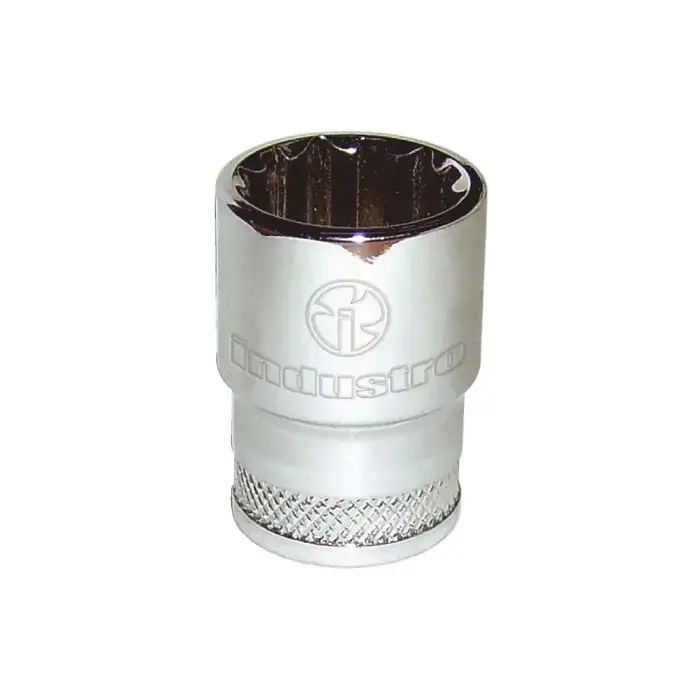 Trusted Brand INDUSTRO 00353 3/8" Drive Size, 6 & 12 No. of Points, 7/16" Size Individual Socket