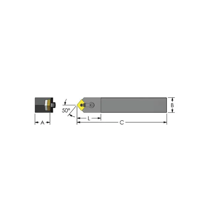 ULTRA-DEX MCYNN 12-4B - MCYNN12-4B, 3/4" External Multi-Clamp Holder - Type M for CNMG43_ Inserts, Neutral Mega Sale