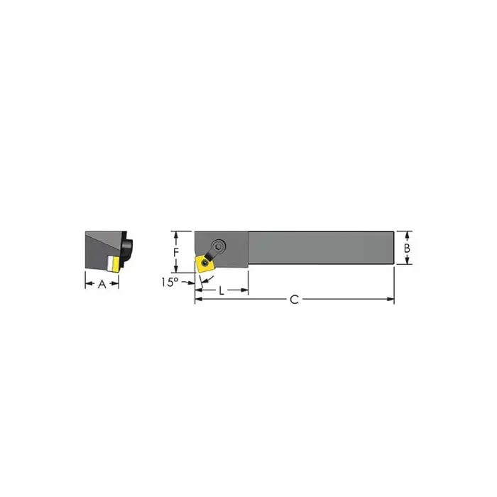 ULTRA-DEX MSKNL 20-5D - MSKNL20-5D, 1.25" External Multi-Clamp Holder - Type M for SNMG54_ Inserts, Left Hand Trusted Brand