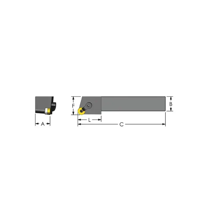 Limited Time ULTRA-DEX MRGNR 16-5D - MRGNR16-5D, 1.0" External Multi-Clamp Holder - Type M for RNMG54 Inserts, Right Hand