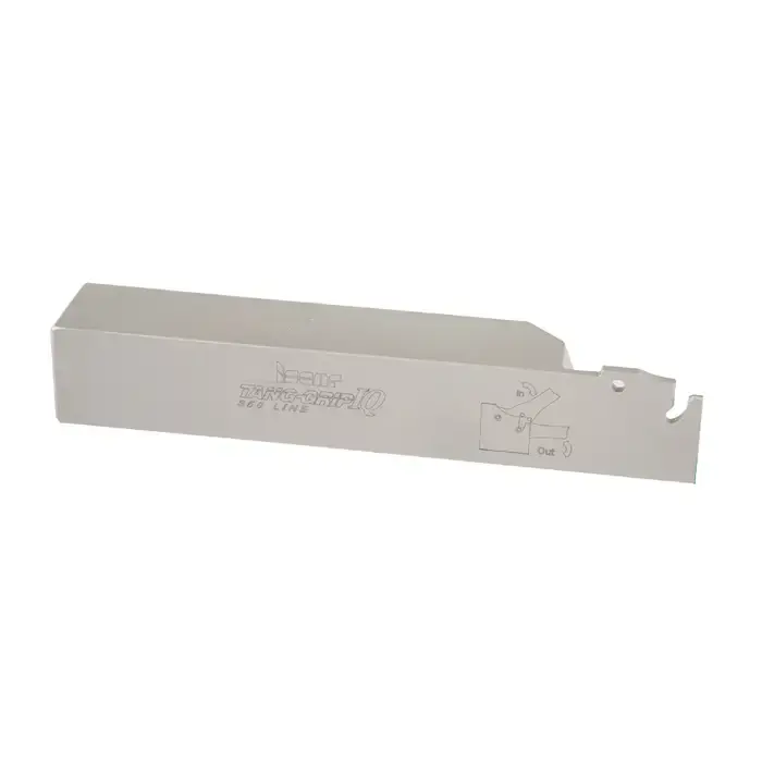 Seasonal Sale ISCAR 2301907 - 3/4" Shank, Grooving Tool Holder / Monoblock, TAG N2 Tang-Grip IQ Inserts, Left Hand