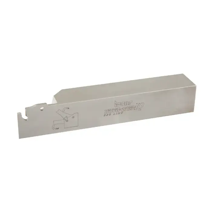 One Day Deal ISCAR 2301827 - 1.0" Shank, Grooving Tool Holder / Monoblock, TAG N4 Tang-Grip IQ Inserts, Right Hand