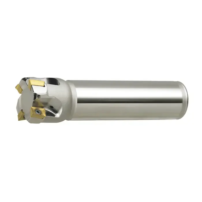 Secure Checkout KORLOY 1-06-021246 - AMSA2100HS, 1.000" 90 Degree Indexable End Mill for APMT11T3 Inserts, Weldon, Right Hand