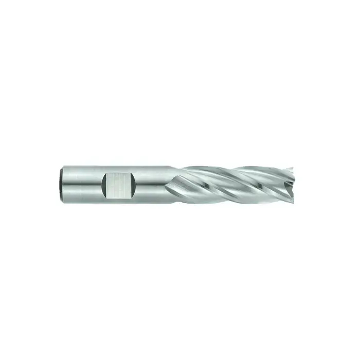 New Release NIAGARA N52182 9/16" Size, 1-3/8" LOC, 4 Flute, Bright Cobalt Square End Mill