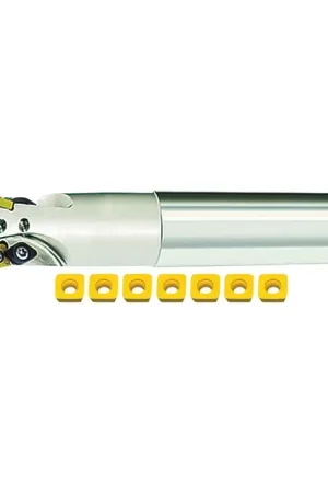 ZCC-CT KIT2-XMR01-04-01 - 1.250" - High Feed Indexable End Mill Set with Inserts, Right Hand Seasonal Sale