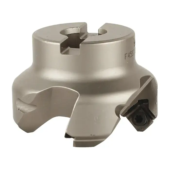 Super Sale ISCAR 3100367 - F45ST-D2.50-1.00, 2.500" 45 Degree Indexable Face Mill for SEKT43 Inserts, Right Hand