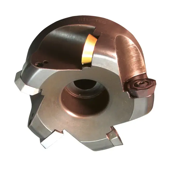 Low Price MIL-TEC 02002 - FC-2-4, 2.000" Multi Insert Face Mill for Octagon, Square, Round Inserts, Right Hand