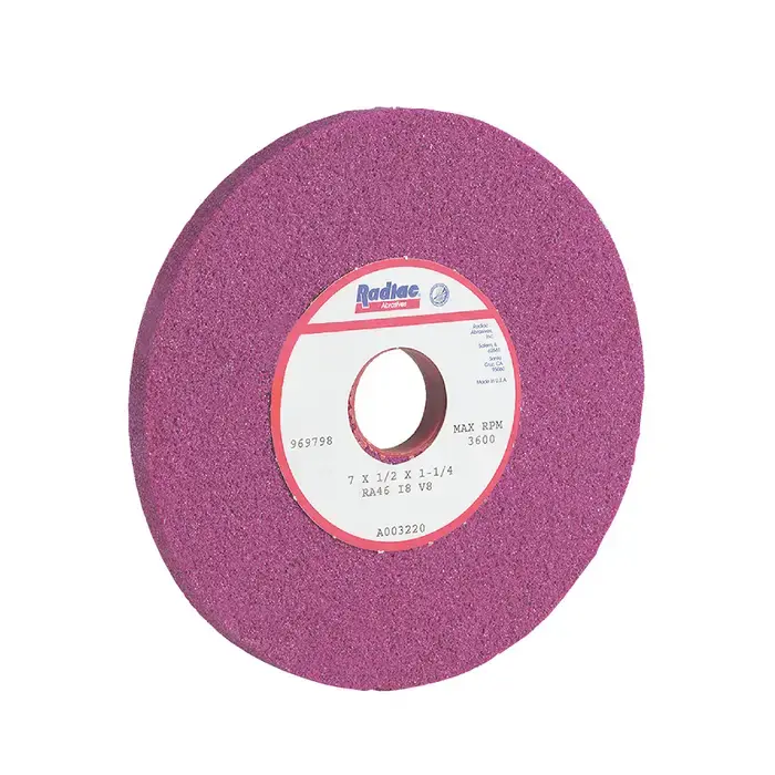 Reduced Price RADIAC 34078823 7" Diameter Surface Grinding Wheel - 1-1/4" Hole Size, G Wheel Hardness