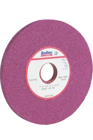 Exclusive Offer RADIAC 34078075 8" Diameter Surface Grinding Wheel - 1-1/4" Hole Size, J Wheel Hardness