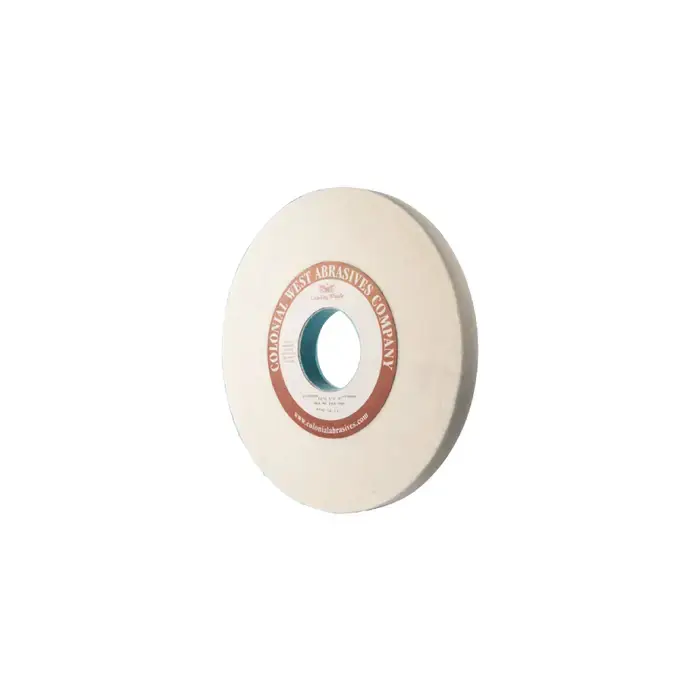 COLONIAL WEST T07028 7" Diameter Surface Grinding Wheel - 1-1/4" Hole Size, K Wheel Hardness Weekend Sale