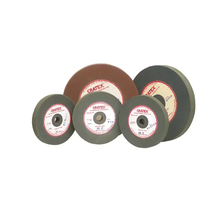 Free Returns CRATEX 2M 5/8" Wheel Diameter, 1/16" Arbor Hole Size Rubberized Abrasive