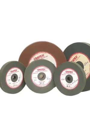 CRATEX 206XF 2" Wheel Diameter, 1/4" Arbor Hole Size Rubberized Abrasive Next Day Delivery