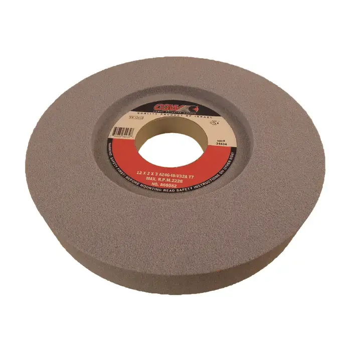 Big Sale CGW ABRASIVES 34434 12" Diameter Surface Grinding Wheel - 3" Hole Size, I Wheel Hardness