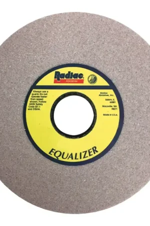 Best Seller RADIAC 34078288 8" Diameter Surface Grinding Wheel - 1-1/4" Hole Size, J Wheel Hardness