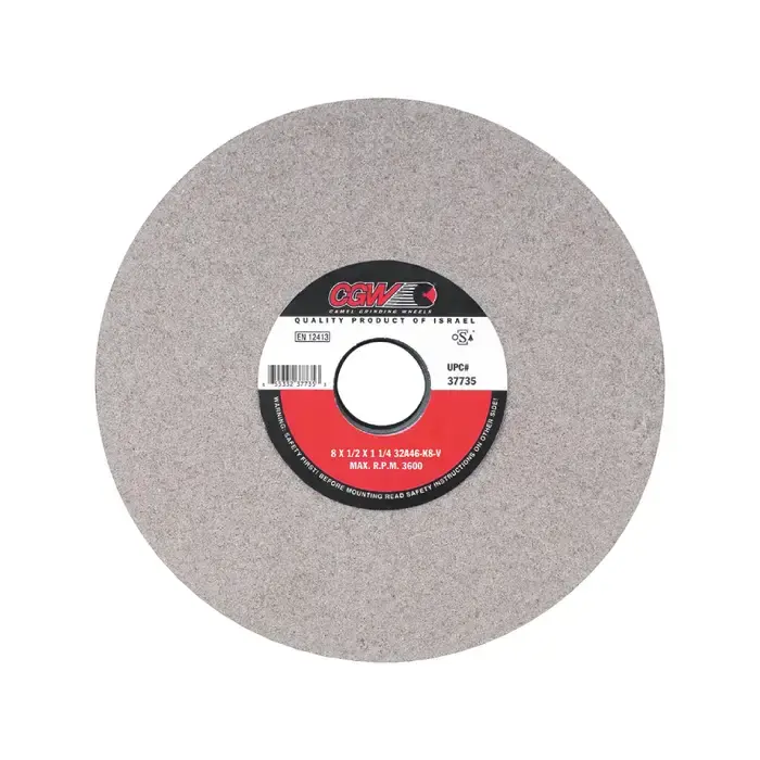 CGW ABRASIVES 37746 14" Diameter Surface Grinding Wheel - 5" Hole Size, K Wheel Hardness Fan Favorite