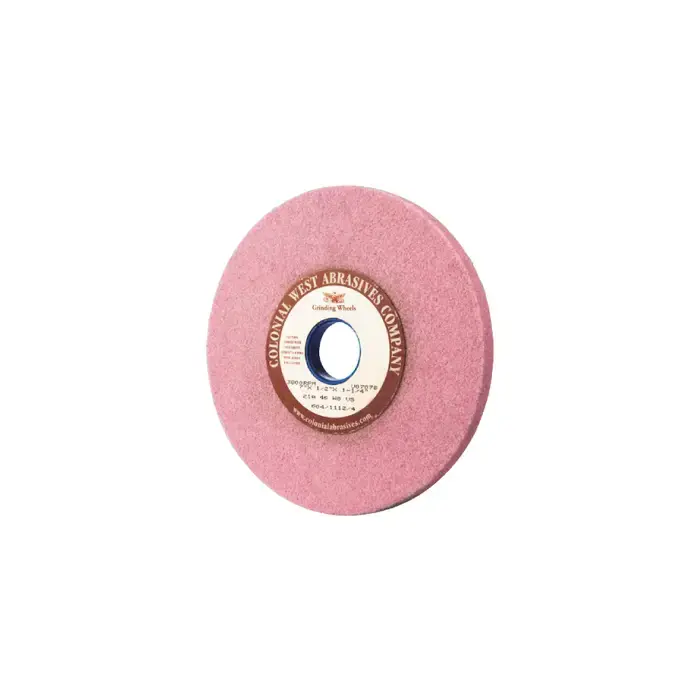 COLONIAL WEST T07507 7" Diameter Surface Grinding Wheel - 1-1/4" Hole Size, J Wheel Hardness Save Now
