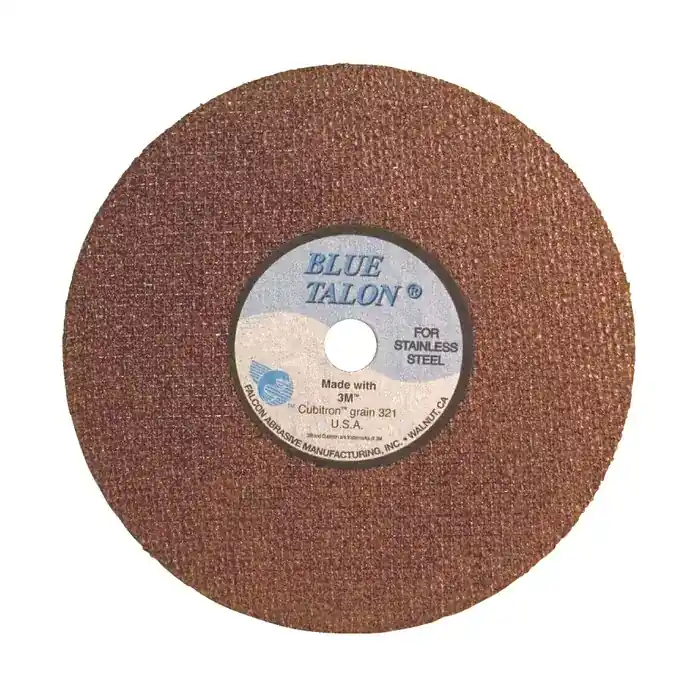FALCON 8A11 3" Diameter Ceramic Bonded Cut-Off Wheel - 1/4" Hole Size, 0.045" Wheel Thickness Instant Buy