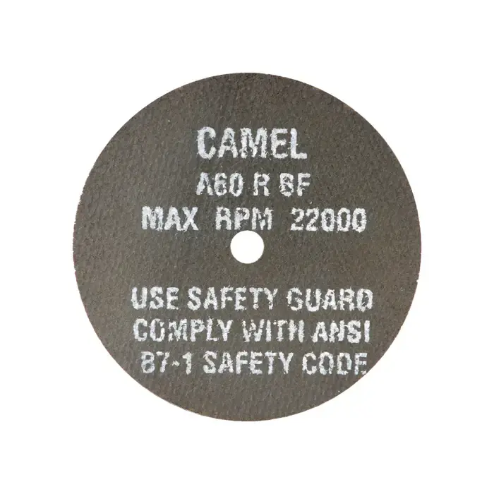 CGW ABRASIVES 35504 3" Diameter Aluminum Oxide Bonded Cut-Off Wheel - 1/4" Hole Size, 1/8" Wheel Thickness Direct From Factory