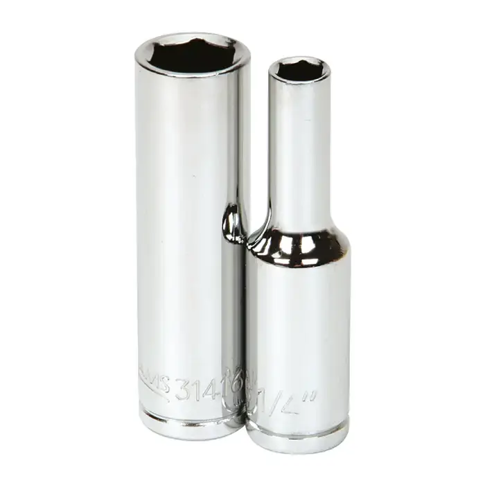 Get Yours WILLIAMS 31330 3/8" Drive Size, 6 No. of Points, 15/16" Size Impact Socket