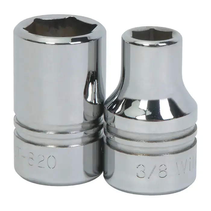 WILLIAMS ST-636 1/2" Drive Size, 6 No. of Points, 1-1/8" Size Impact Socket Professional Grade