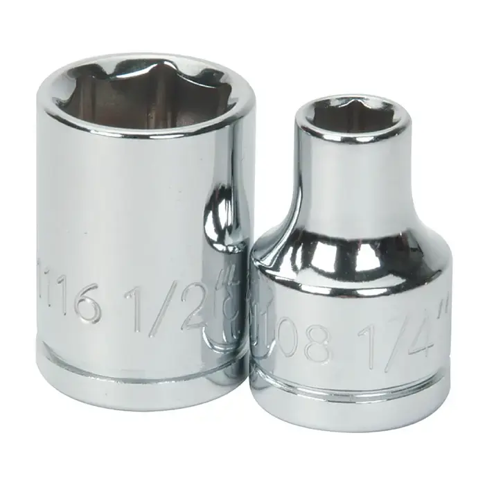 WILLIAMS 31118 3/8" Drive Size, 6 No. of Points, 9/16" Size Impact Socket Budget