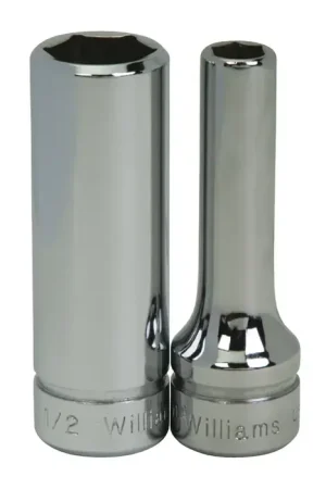 WILLIAMS BD-630 3/8" Drive Size, 6 No. of Points, 15/16" Size Impact Socket Budget