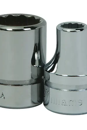 WILLIAMS BM-1214 3/8" Drive Size, 12 No. of Points, 14mm Size Impact Socket Get Yours
