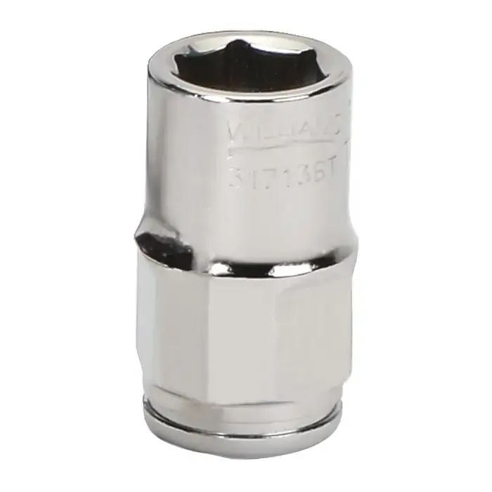 Super Sale WILLIAMS 31713BT 3/8" Drive Size, 6 No. of Points, 13mm Size Impact Socket