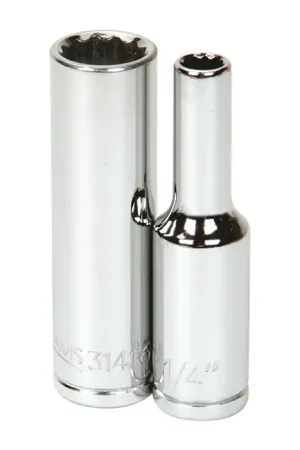 Hot Deal WILLIAMS 31422 3/8" Drive Size, 12 No. of Points, 11/16" Size Impact Socket
