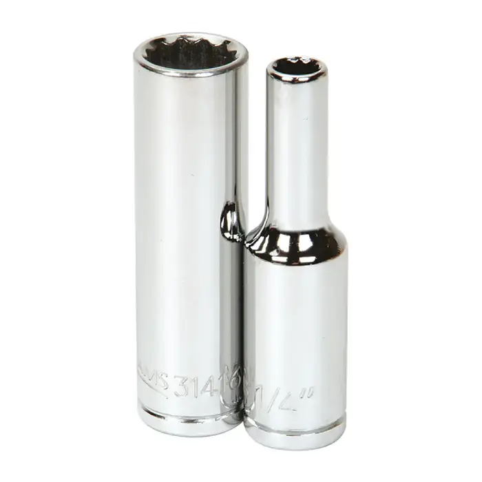 Hot Deal WILLIAMS 31422 3/8" Drive Size, 12 No. of Points, 11/16" Size Impact Socket