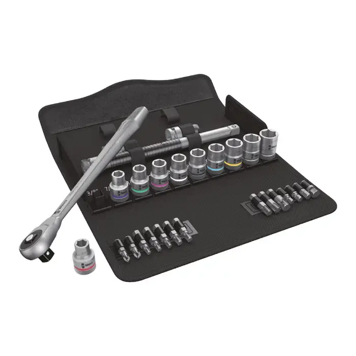 WERA 05004080001 1/2" Drive Size, 6 No. of Points, Standard Socket Type Combination Socket Set Instant Buy