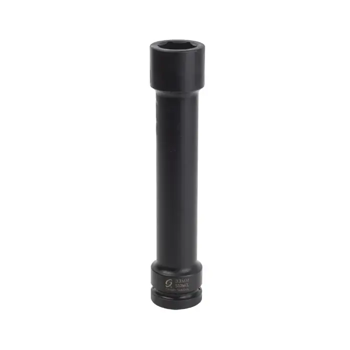 One Day Deal SUNEX 533MEL 1" Drive Size, 6 No. of Points, Extra Long Socket Type Impact Socket