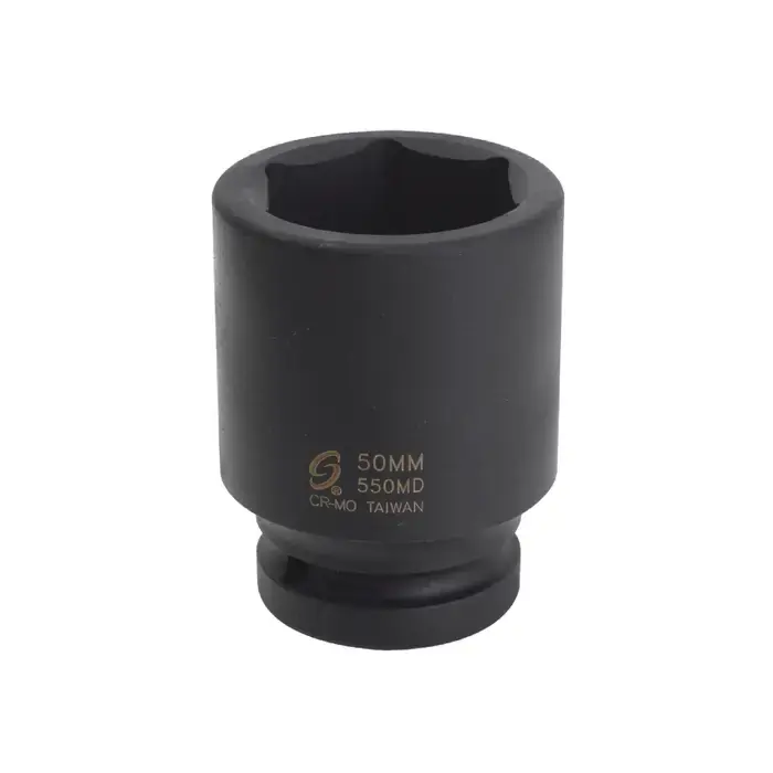 Hot Deal SUNEX 550MD 1" Drive Size, 6 No. of Points, Deep Socket Type Impact Socket