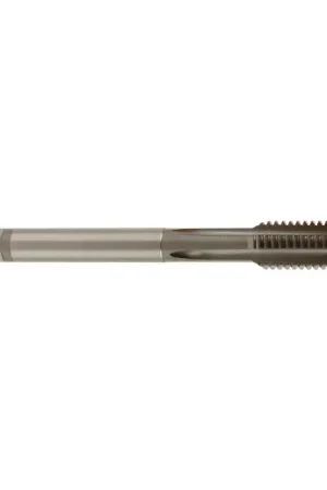 YMW 7/8"-14 Size, H4 Thread Limit, Bottoming Chamfer, 4 Flute, Bright Vanadium High Speed Steel, Right Hand Cut Straight Flute Hand Tap Price Cut