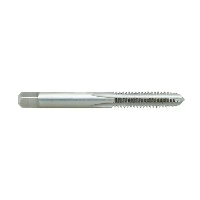 Low Price REGAL 027745AS 7mm-1.00mm Size, D5 Thread Limit, Plug Chamfer, 4 Flute, Bright High Speed Steel, Right Hand Cut Straight Flute Hand Tap
