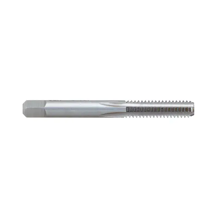 Buy Online REGAL 027738AS 5mm-.80mm Size, D4 Thread Limit, Bottoming Chamfer, 4 Flute, Bright High Speed Steel, Right Hand Cut Straight Flute Hand Tap