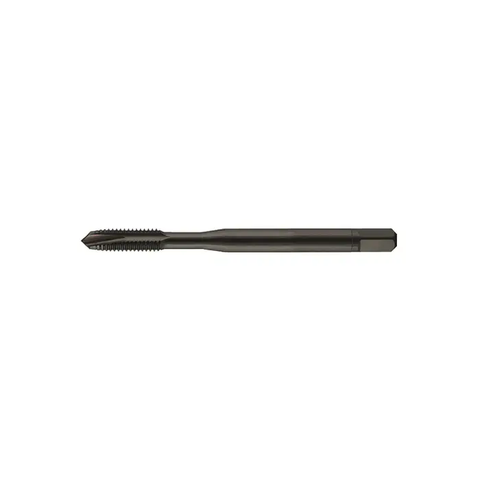Budget YMW 382914B 1/4"-28 Size, H3 Thread Limit, Plug Chamfer, 3 Flute, Bright Vanadium High Speed Steel, Right Hand Cut Spiral Pointed Tap