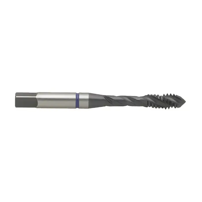 Next Day Delivery T&O 12-678-715 M8-1.25 Size, D4 Thread Limit, Bottoming Chamfer, 3 Flute, AlTiN Vanadium High Speed Steel, Right Hand Cut Spiral Fluted Tap