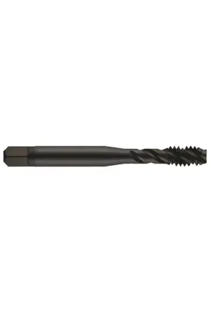 Buy Online YMW 384901 4-40 Size, H2 Thread Limit, Modified/Semi Bottoming Chamfer, 2 Flute, TiN Vanadium High Speed Steel, Right Hand Cut Spiral Fluted Tap